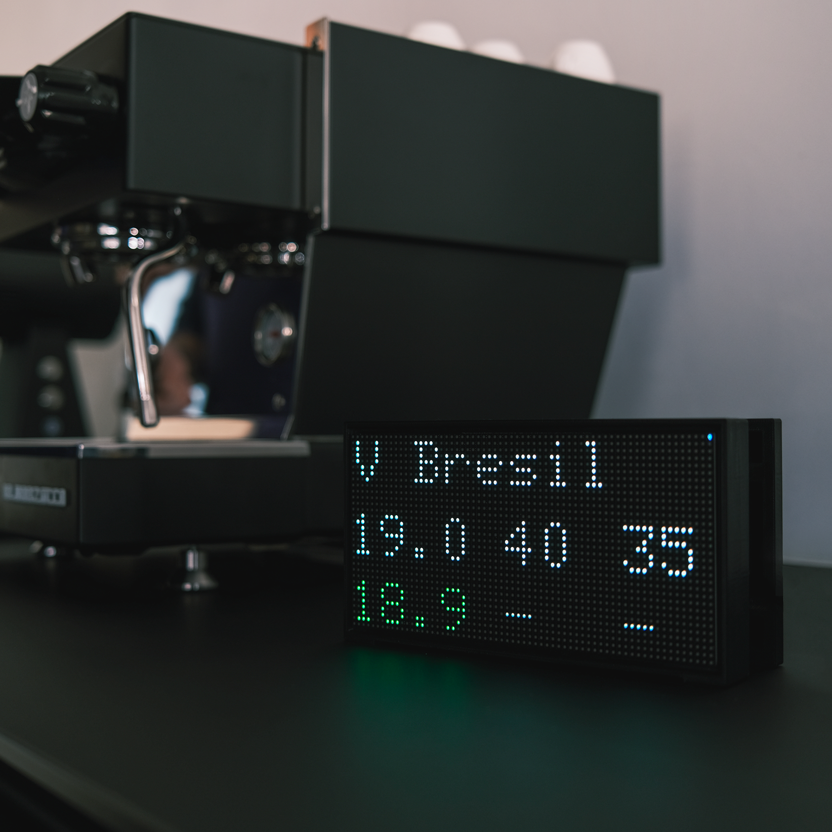 icon of a low resolution led display.